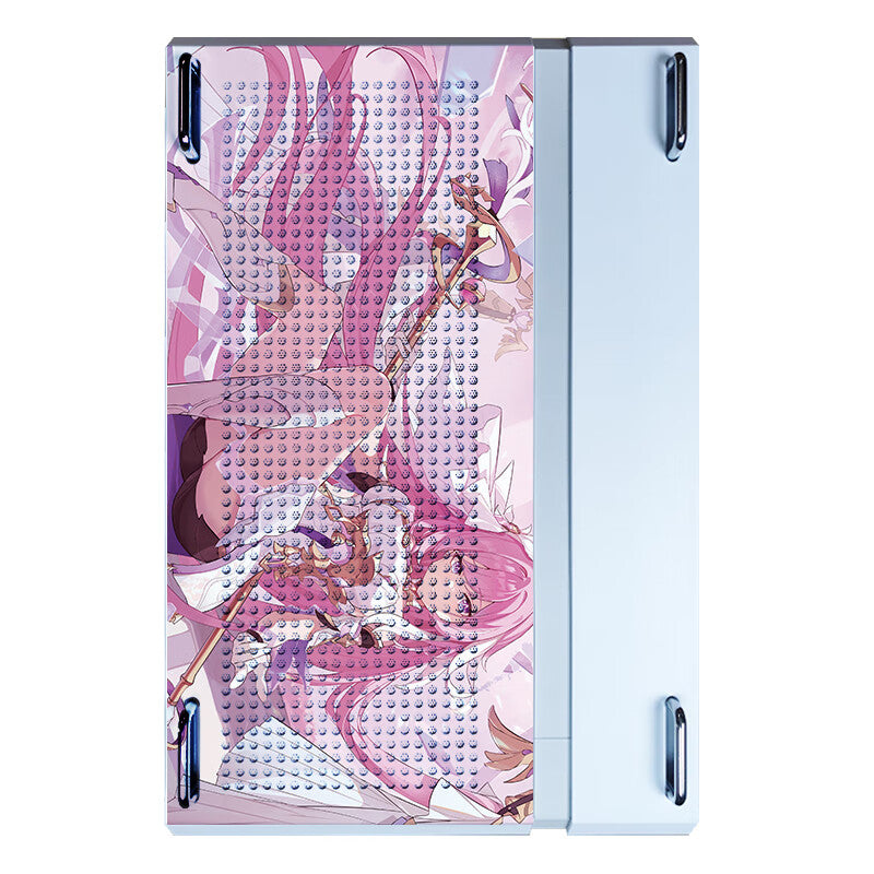 Case ASUS TUF GT502 Custom Elysia, Mid Tower, white/pink/pattern