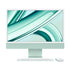 جهاز Apple iMac M3 (2023) الكل في واحد مقاس 24 بوصة، 8 وحدة معالجة مركزية/8 وحدة معالجة رسومية، 8 جيجابايت/256 جيجابايت، بدون إيثرنت، أخضر، لوحة مفاتيح إنجليزية