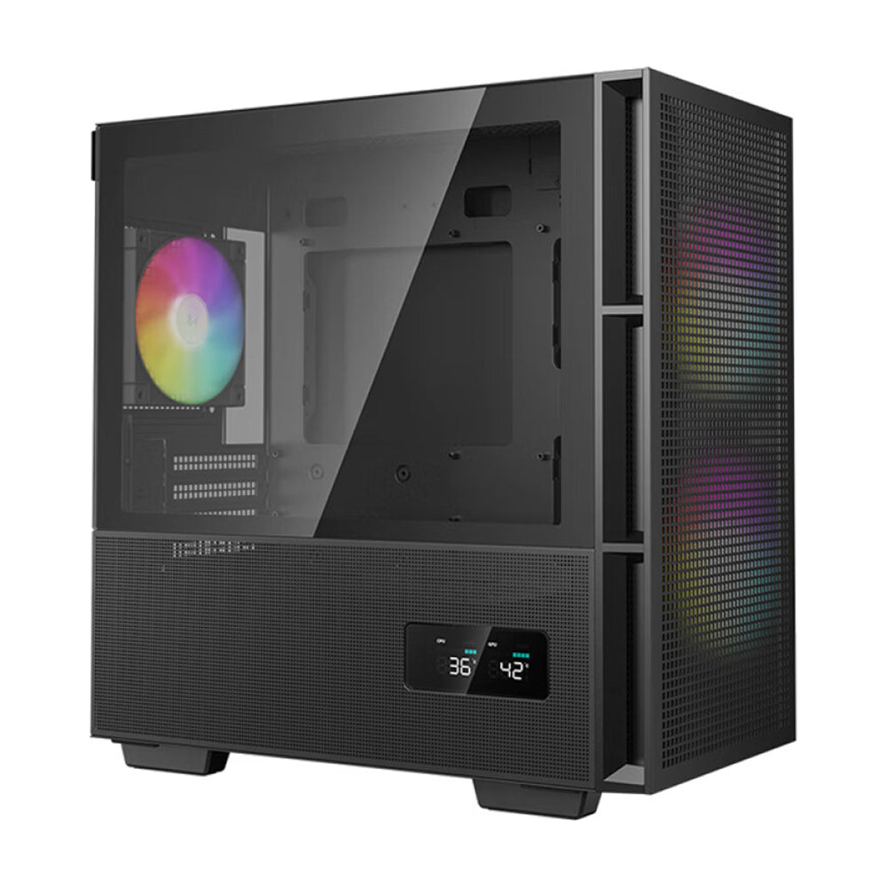 Case DeepCool CH360, Micro Tower, black