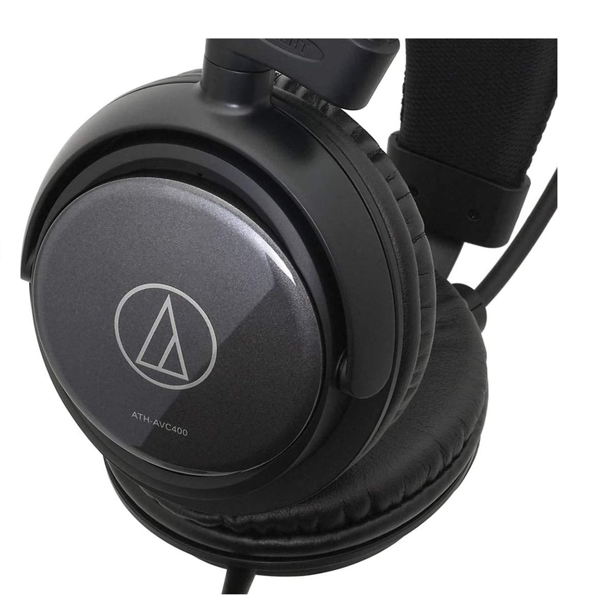 سماعات مراقبة Audio-Technica ATH-AVC400، باللون الأسود