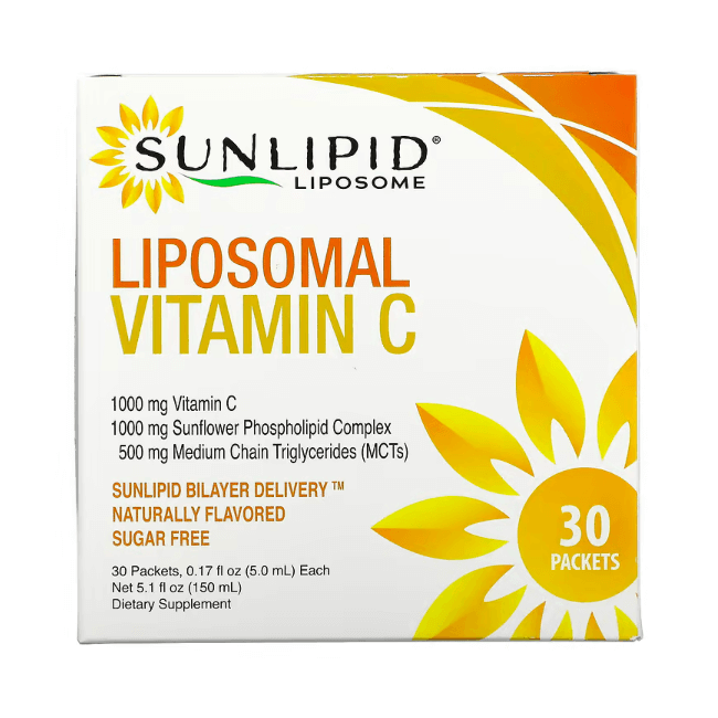 SunLipid Liposomal Vitamin C, 30 sachets