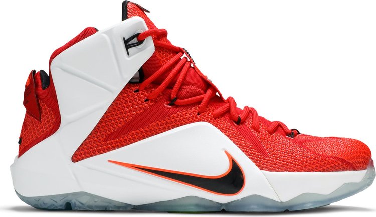 Nike LeBron 12 'Heart Of A Lion' Sneakers, Red