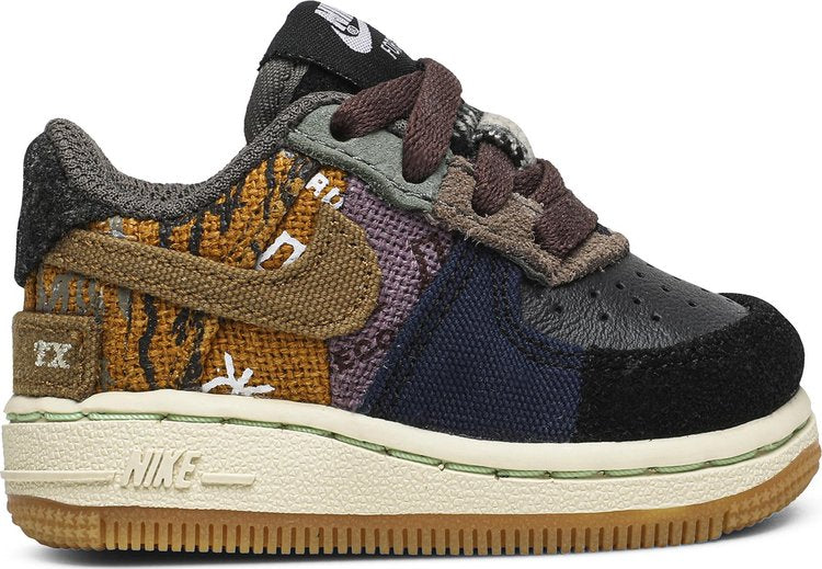 حذاء Nike Travis Scott x Air Force 1 Low TD 'Cactus Jack' متعدد الألوان