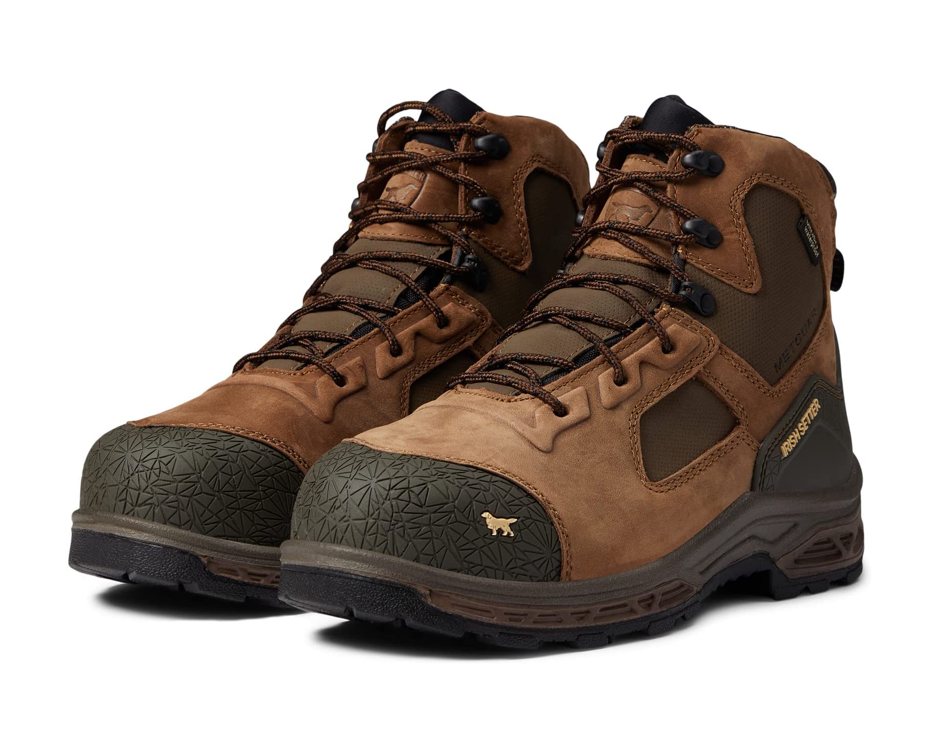 حذاء Kasota 6" مقاوم للماء من Metguard Composite-Toe EH Irish Setter، بني