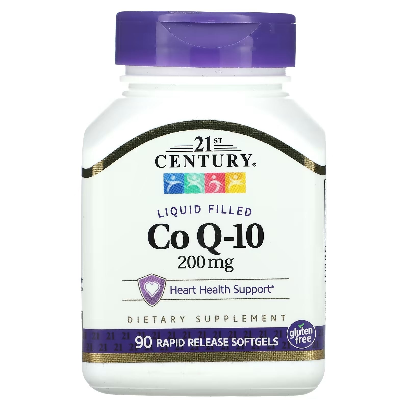 21st Century Liquid CoQ10 200 mg, 90 capsules