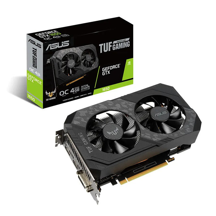 Video card Asus TUF Gaming GeForce GTX 1650 OC Edition, 4GB