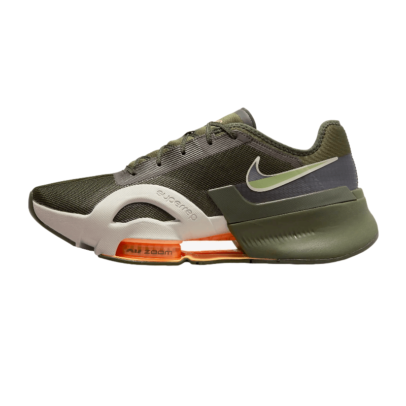 حذاء Nike Air Zoom SuperRep 3، كاكي/أبيض