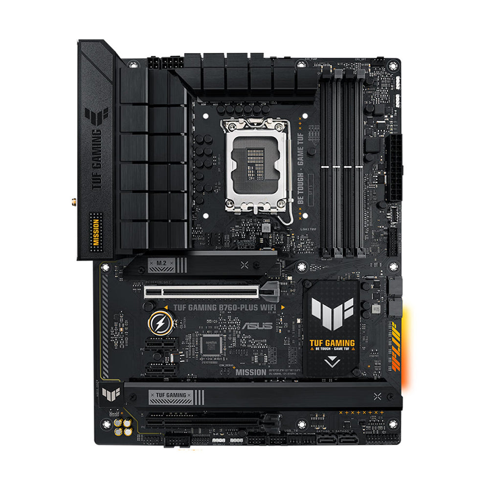 لوحة أم Asus TUF GAMING B760-PLUS، LGA1700، واي فاي، DDR5