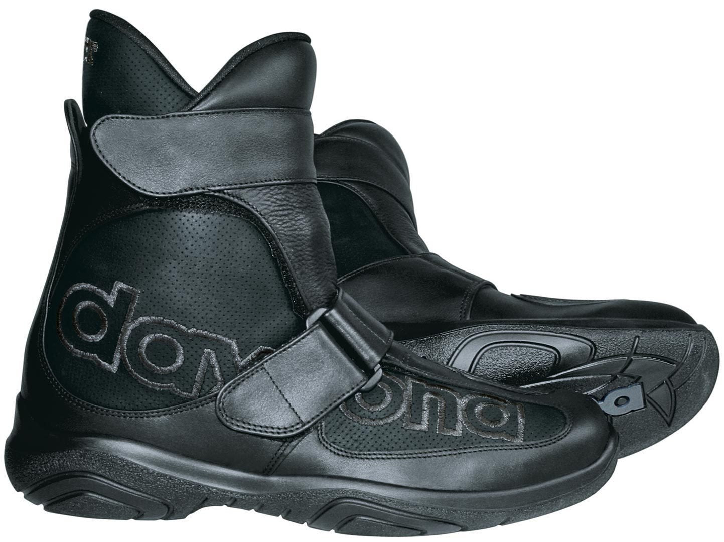 حذاء Daytona Journey GTX Gore-Tex المقاوم للماء للدراجات النارية، أسود