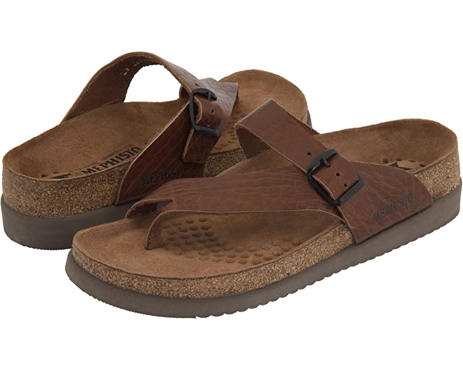 Sandals Helen Plus Mephisto, tan grain