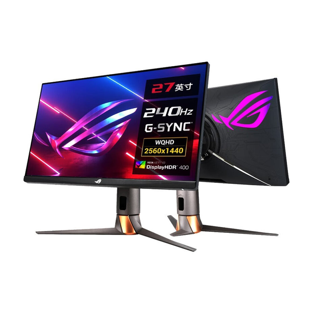 شاشة الألعاب Asus ROG Swift PG279QM، 27 بوصة، 2560 × 1440، 240 هرتز، Fast IPS، أسود