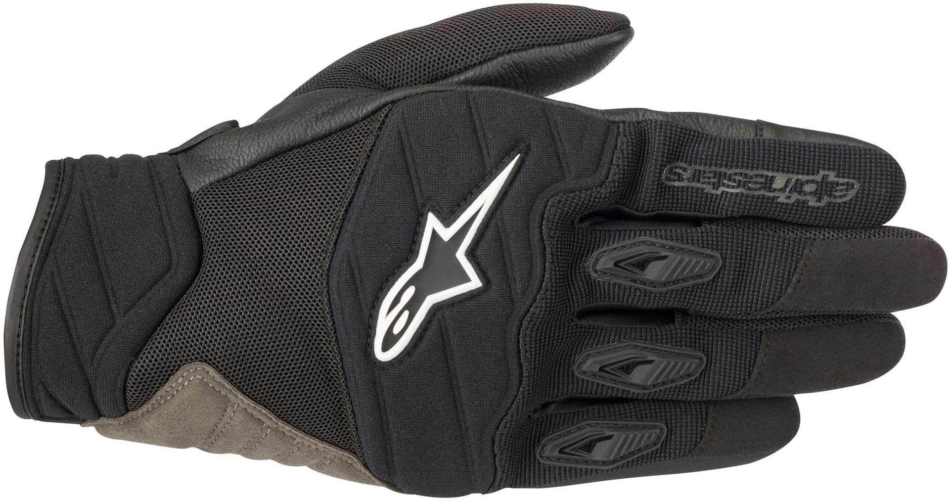 قفازات الشاطئ من Alpinestars، باللونين الأسود والأبيض