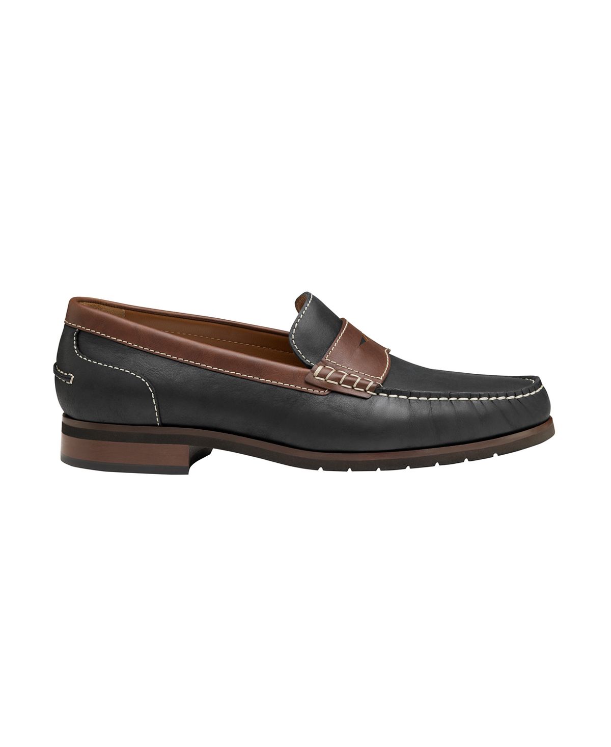 Men's lincoln penny Johnston & Murphy moccasins, multi