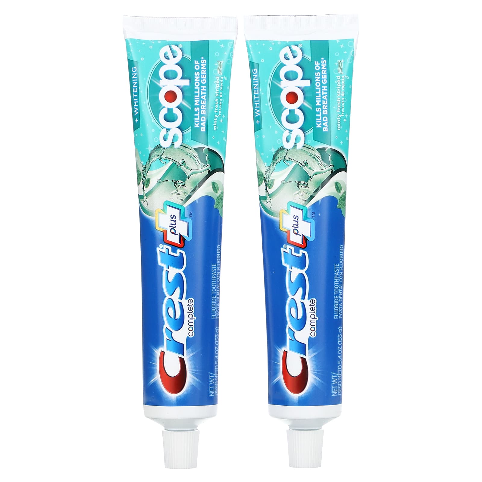 Crest Whitening Toothpaste with Fresh Mint, 153 g