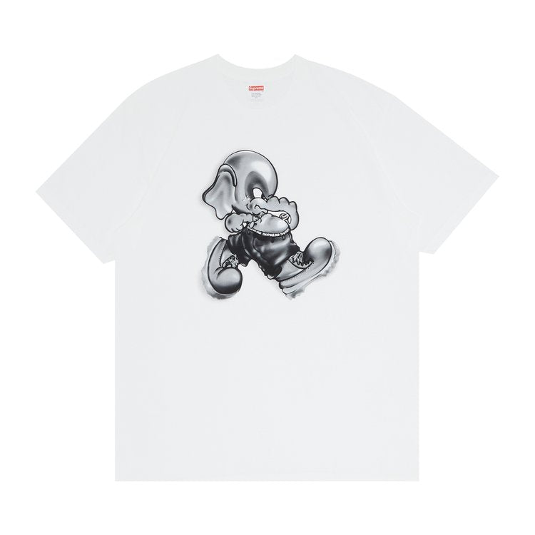 قميص Supreme Elephant Tee باللون الأبيض