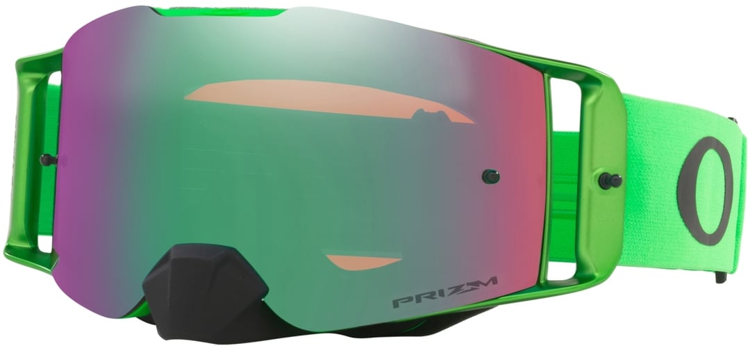 Oakley Front Line Prizm Motocross Goggles, Green/Black