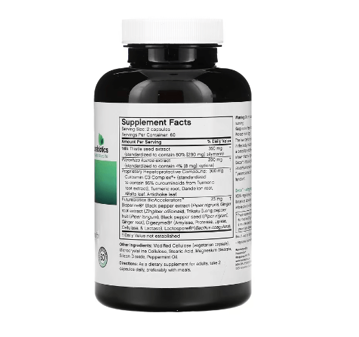 Daily Liver Support 120 Capsules Detox FutureBiotics