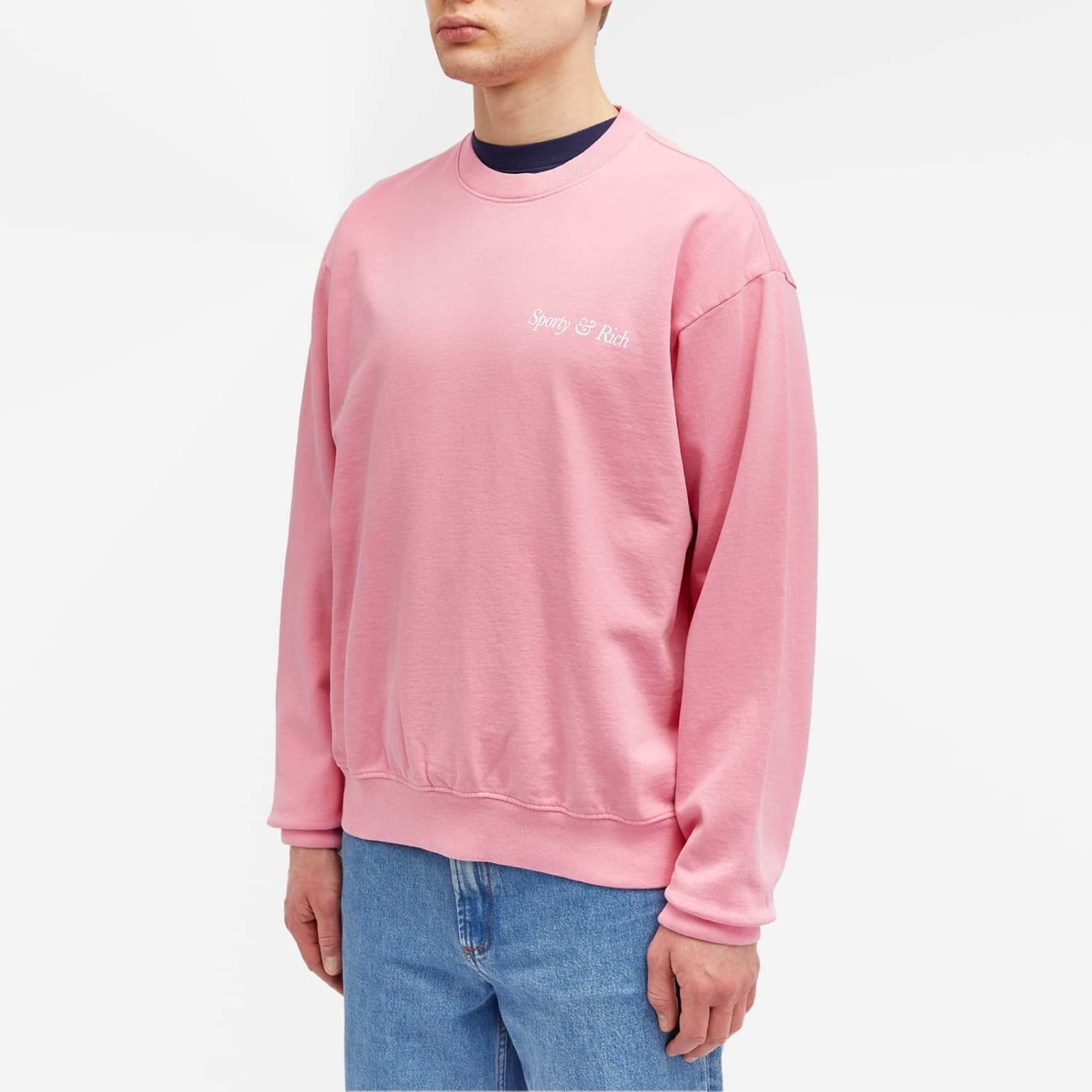 Sweatshirt Sporty & Rich Hwcny, pink