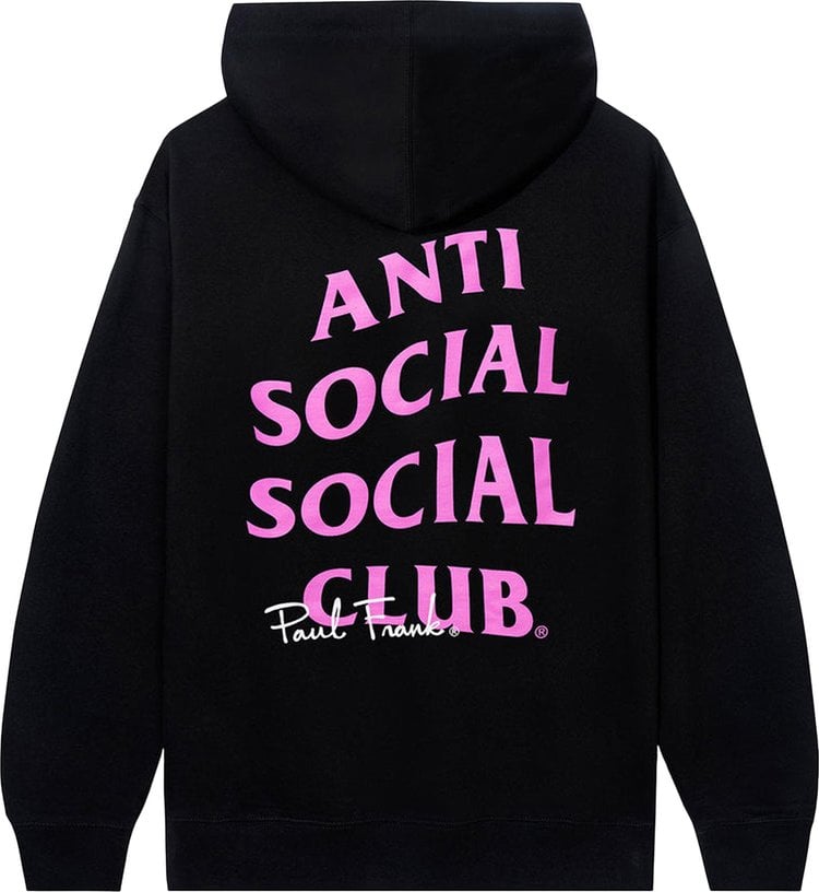 Anti Social Social Club x Paul Frank Circles Hoodie 'Black'