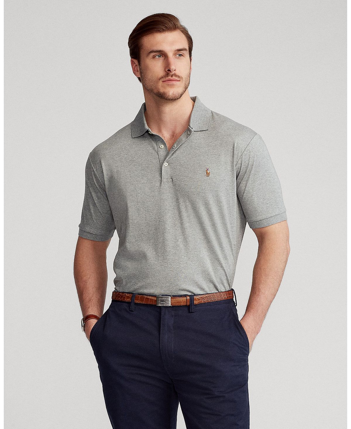 Polo Ralph Lauren Men's Regular Fit Soft Cotton Polo Shirt , multi