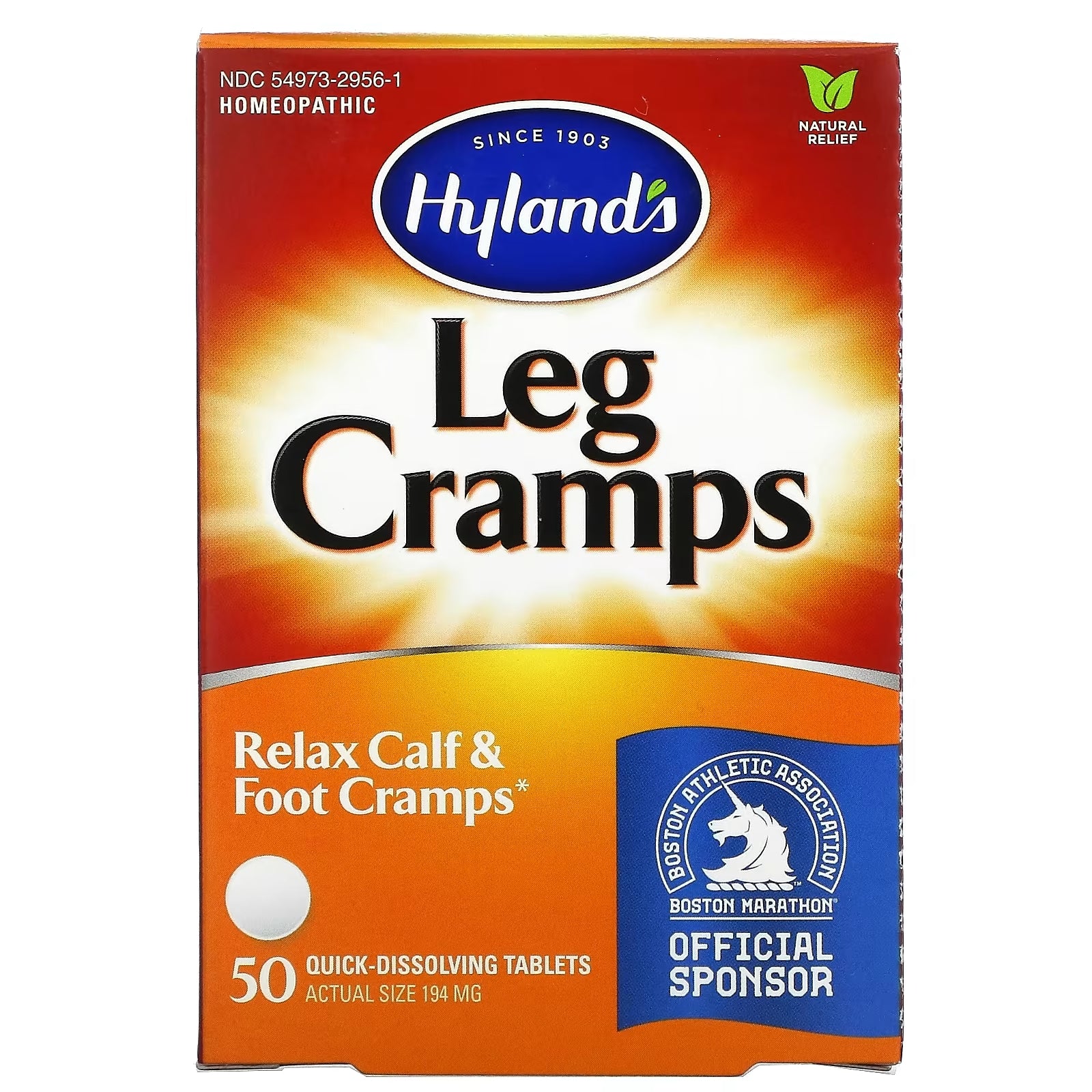 Hyland's Leg Cramps Remedy, 50 tablets