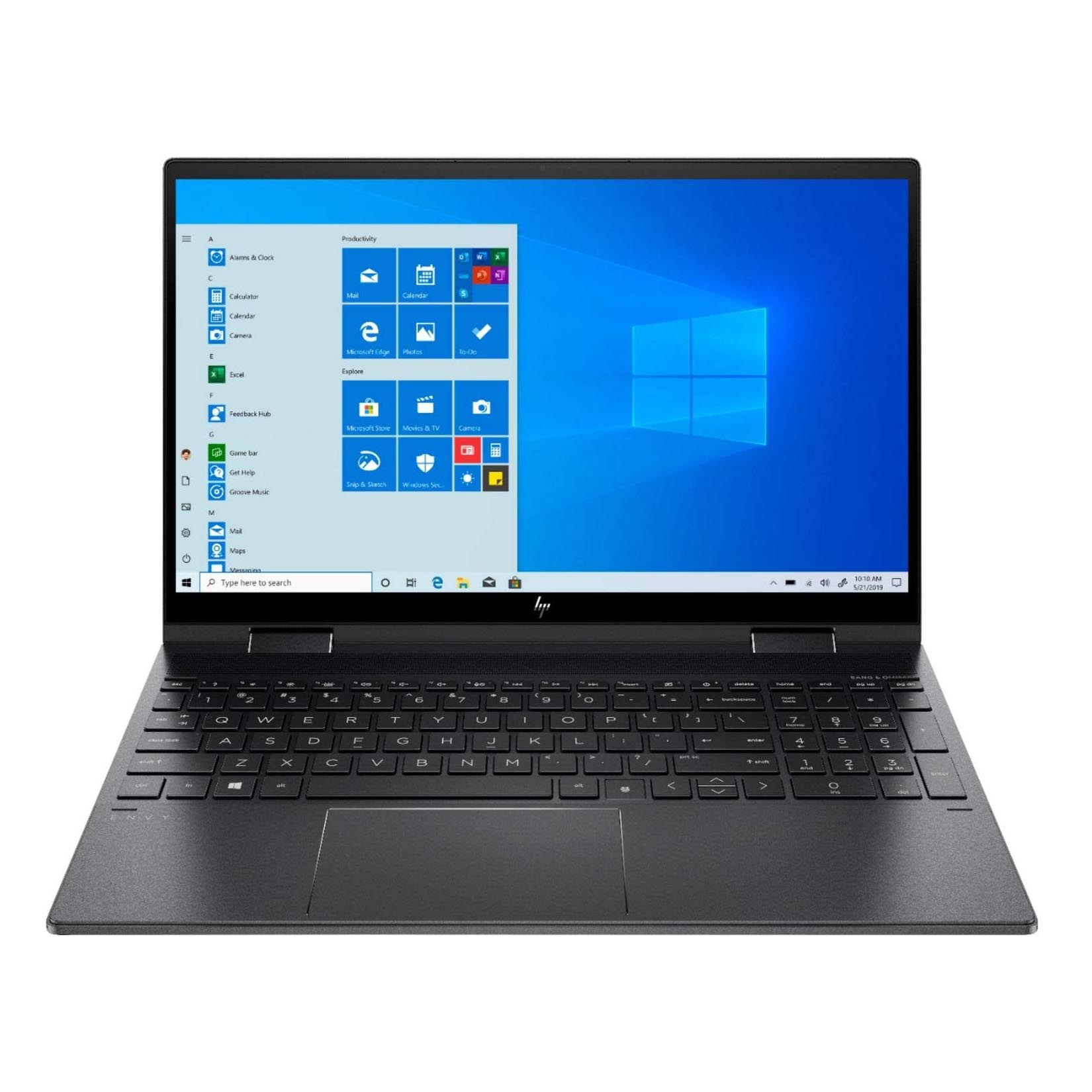 Laptop HP ENVY x360 15M-EE0013DX 15.6" FullHD 8GB/256GB, R5-4500U, black, English keyboard