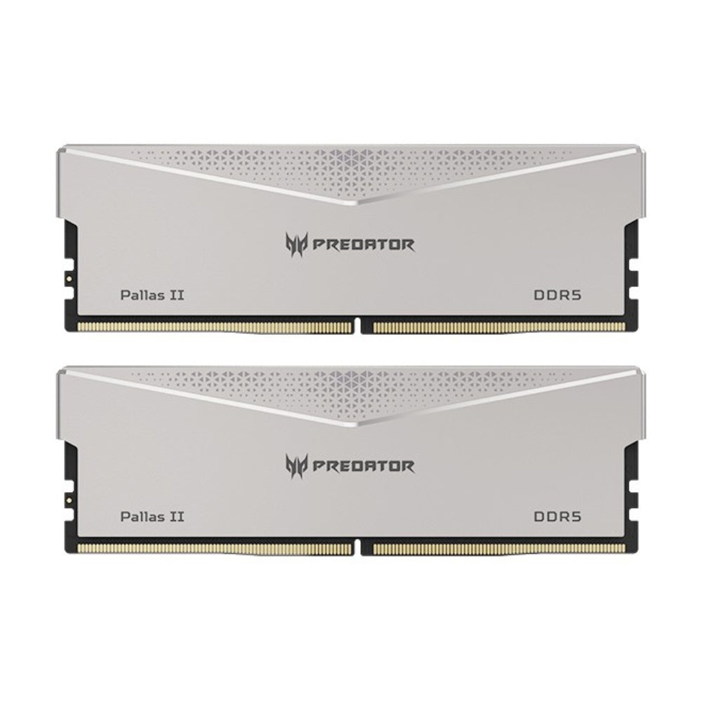 Acer Predator Pallas II memory module, 32 GB DDR5 (2 x 16GB), 6000 MHz, BL.9BWWR.350, silver