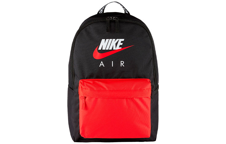 Nike Unisex Heritage Backpack, Black/Red