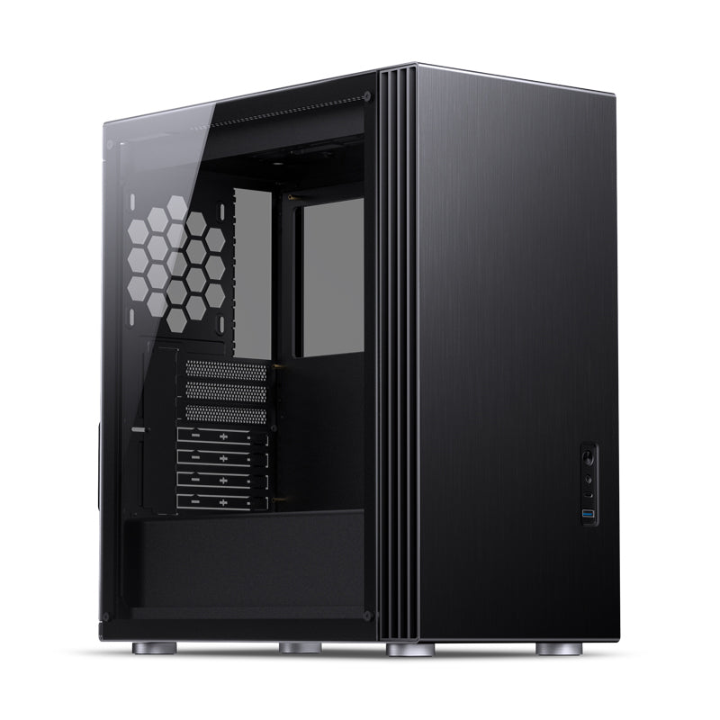 Case JONSBO U6, Mid Tower, black