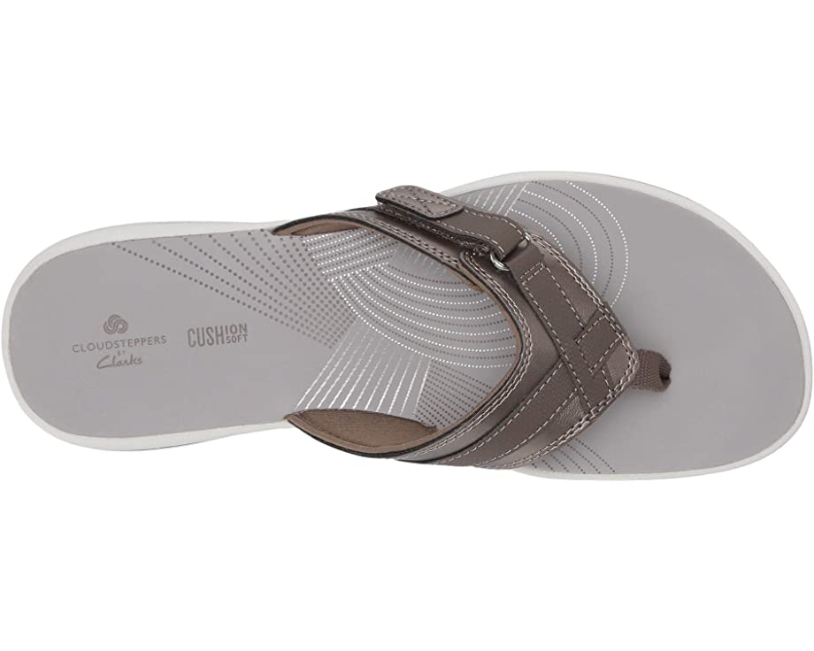 Breeze Sea Clarks Sandals, Pewter Synthetic