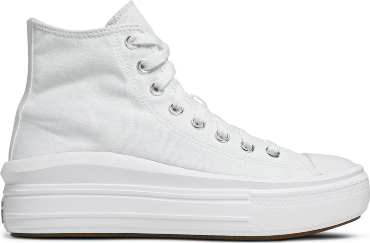 Sneakers Converse Wmns Chuck Taylor All Star High Move White Ivory, white