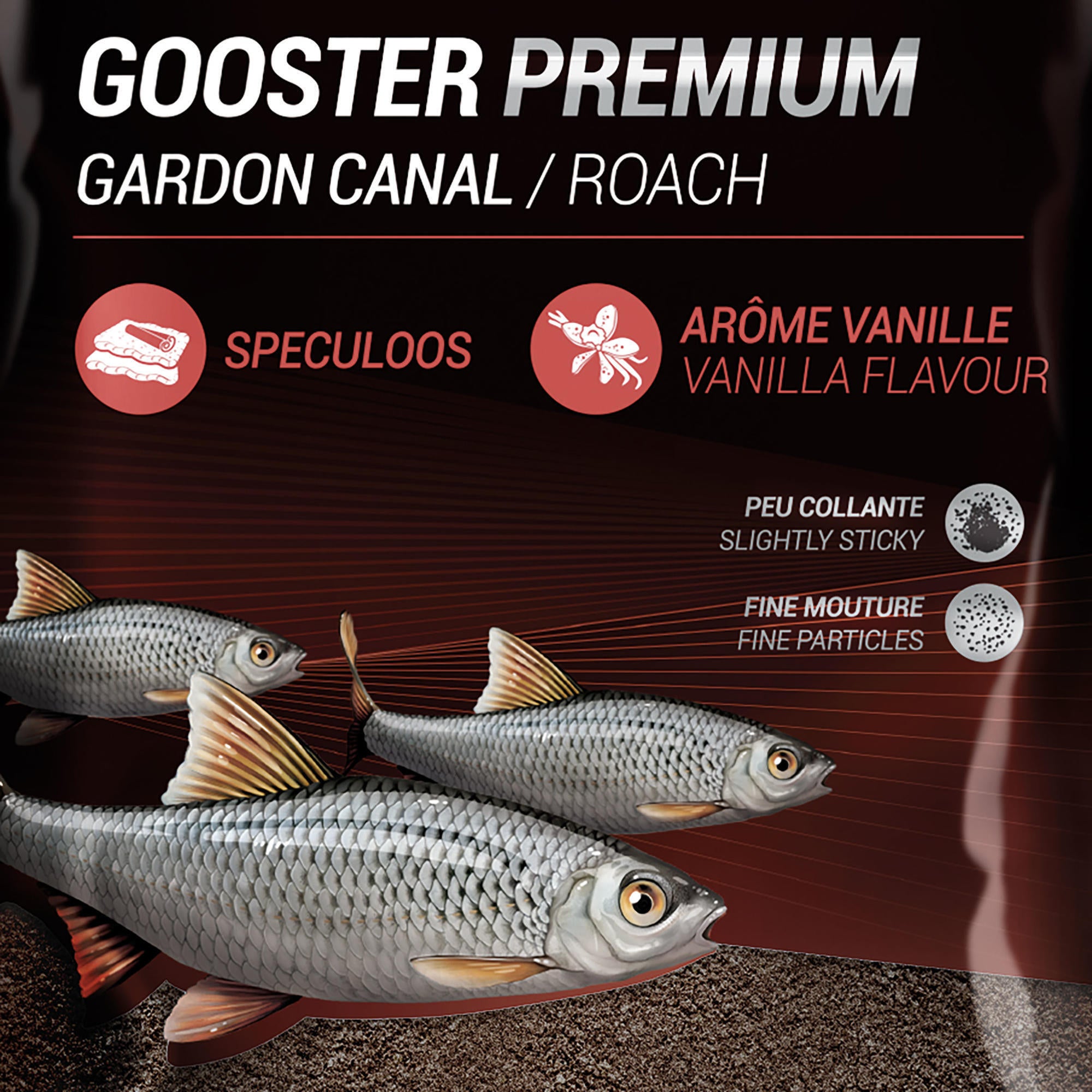 Groundbait Gooster Premium Roach Canal 1 kg CAPERLAN