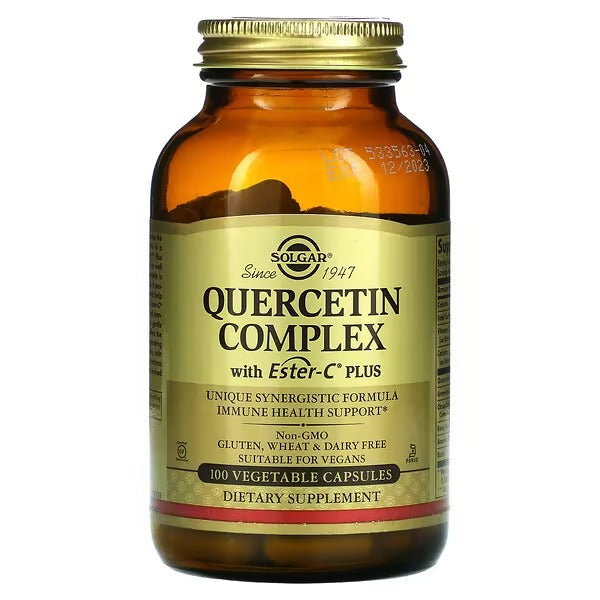 Quercetin Complex with Ester-C Plus Solgar, 100 Capsules