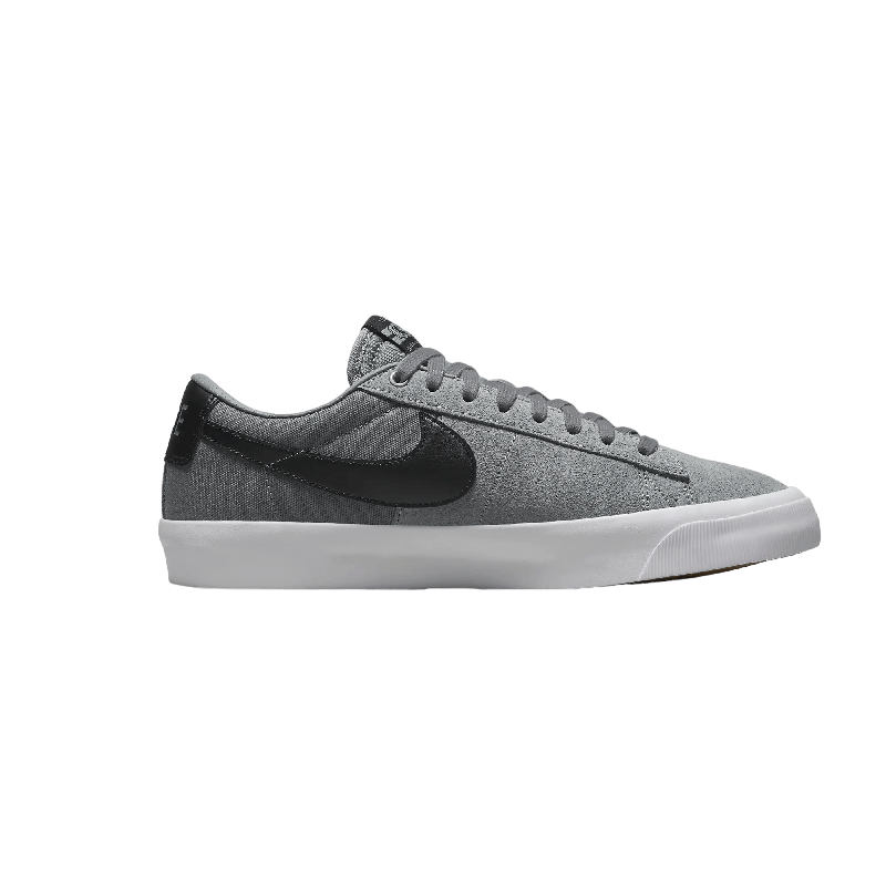 حذاء رياضي Nike SB Zoom Blazer Low Pro GT للرجال، رمادي-أسود