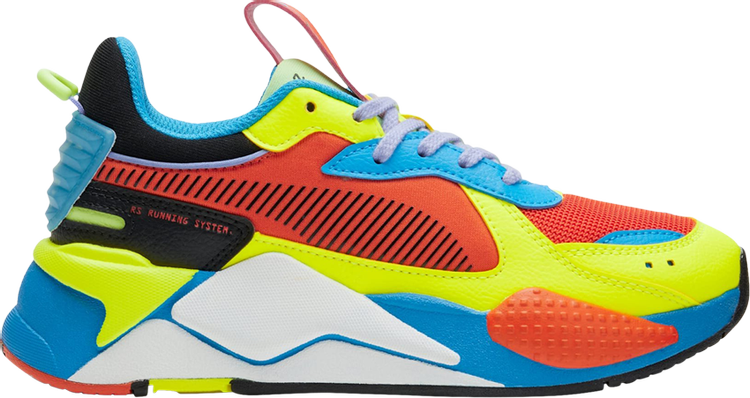 Puma RS-X Big Kid Water Fight sneakers, red