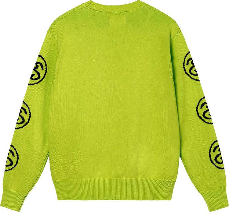 Stussy SS-Link Sweater 'Lime', green