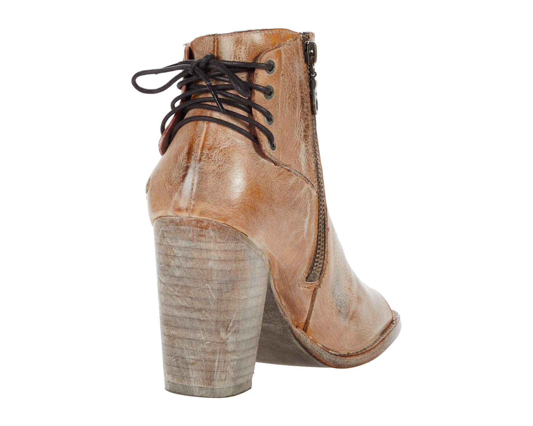 Angelique Bed Stu boots, rustic tan