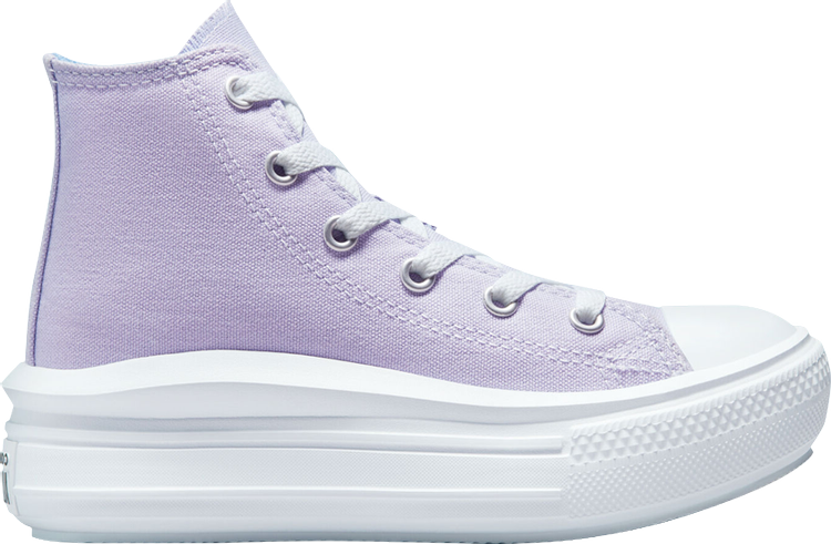 Converse Chuck Taylor All Star Move Platform High PS Gel Patch Sneakers, Purple