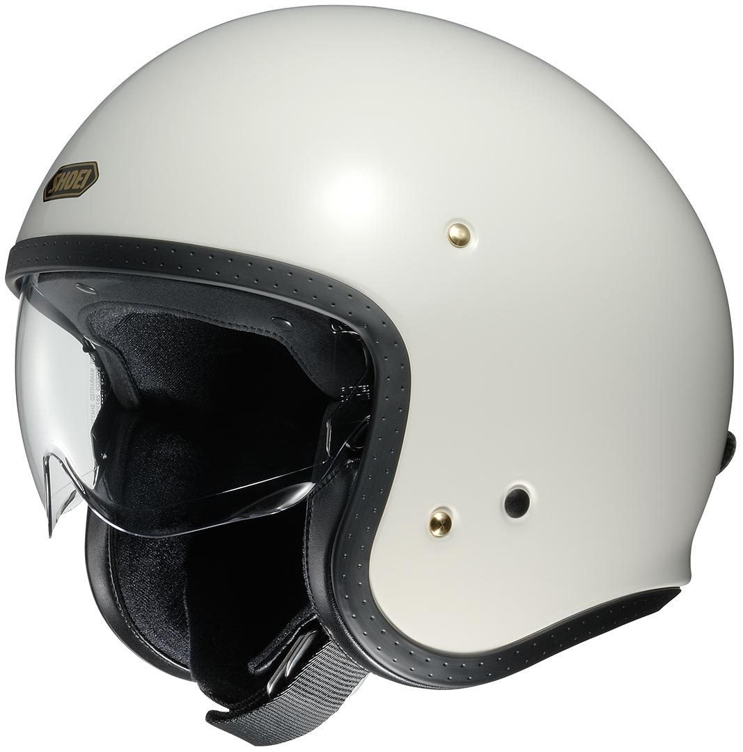 Shoei J Jet helmet, light cream