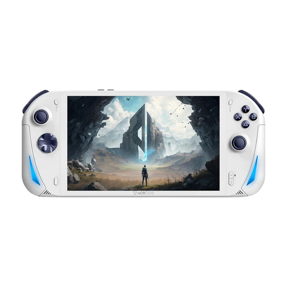 Aokzoe A1 Pro 32GB/1TB Handheld Game Console Ryzen 7 7840U Lunar White