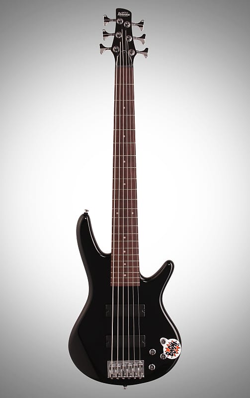 Ibanez GSR206 6-String Electric Bass Guitar - Black