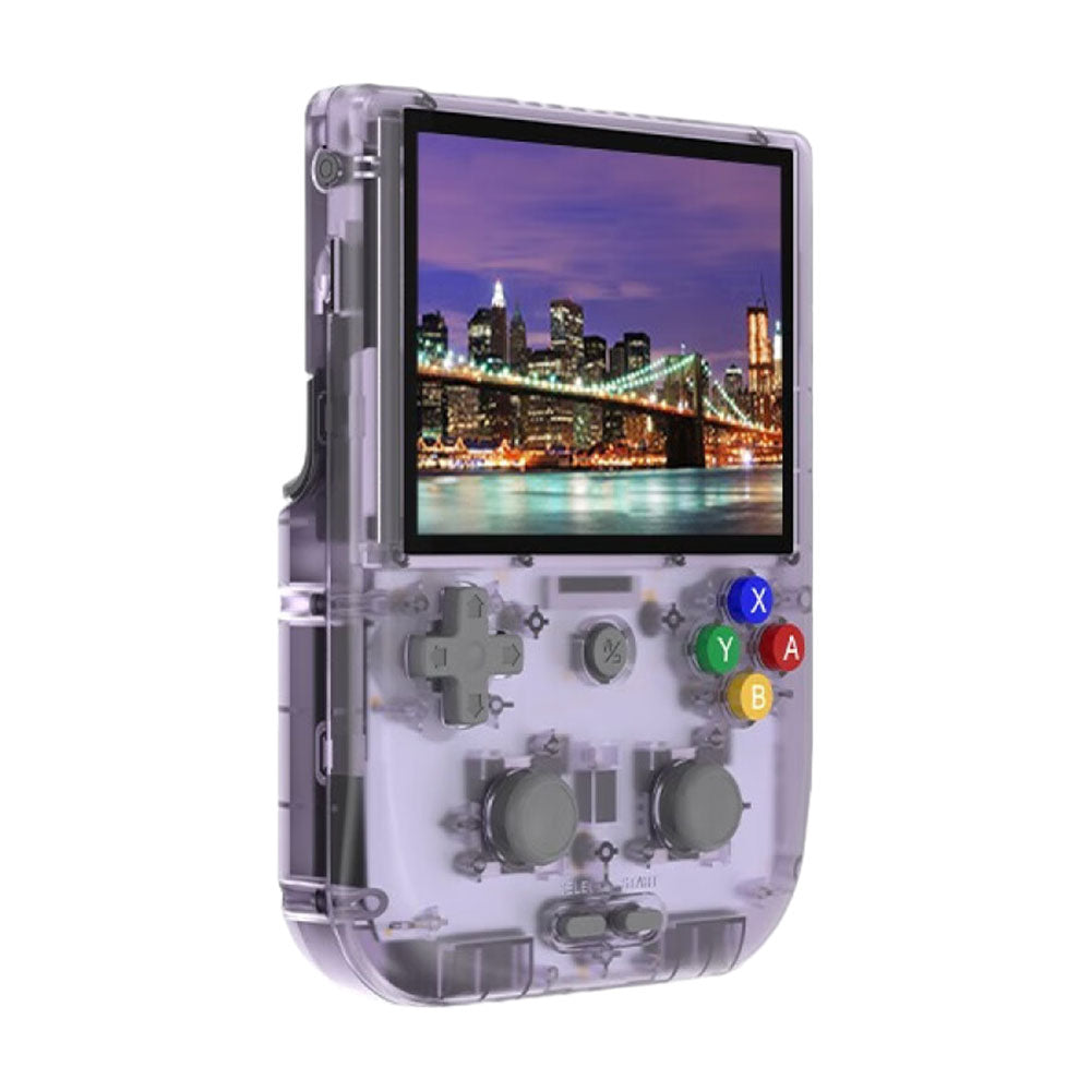 Anbernic RG405V 4GB/128GB Handheld Game Console Unisoc Tiger T618 Transparent Purple