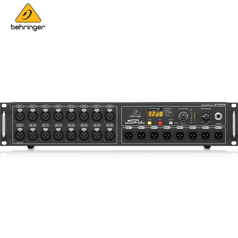 Stage sound reinforcement Behringer S16 S32