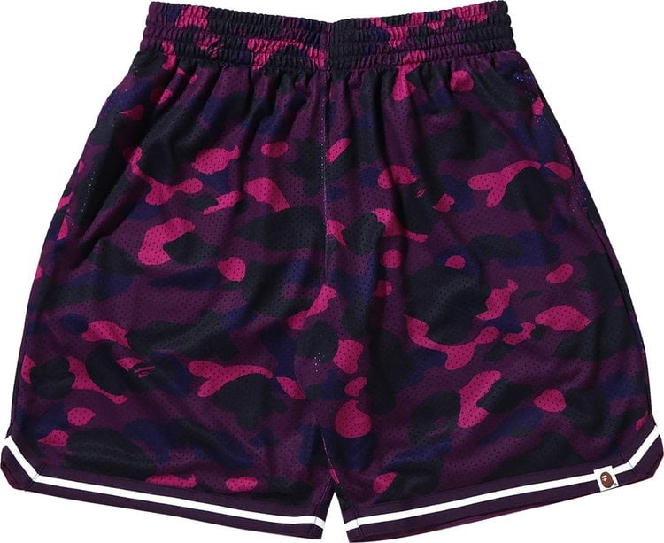 شورت كرة السلة BAPE Color Camo Wide Fit "أرجواني"، أرجواني