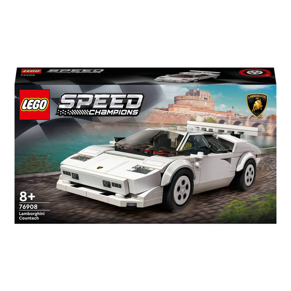 Lego Lamborghini Countach racing car, 262 pieces