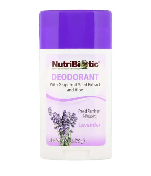 Deodorant, lavender, 75 g, NutriBiotic