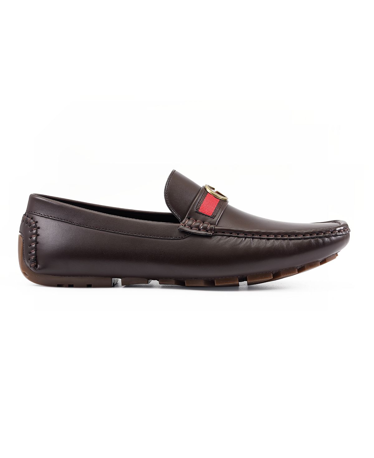 GUESS Men's Aurolo Moc Toe Slip On Driving Loafers