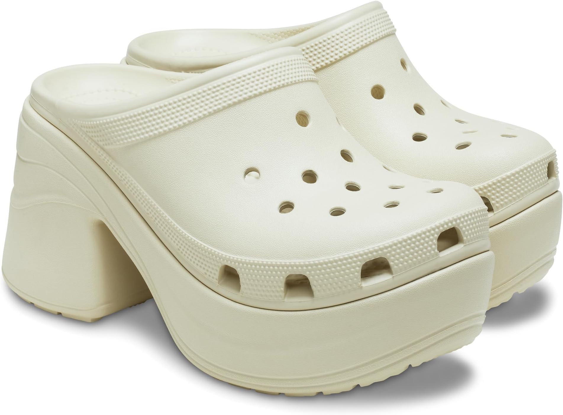 Siren Clog Crocs, Bone