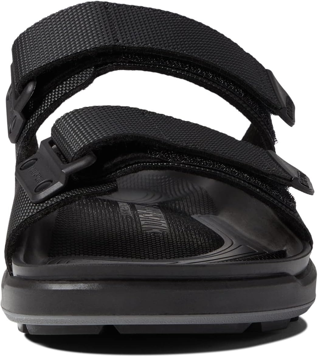 Atacama Outdoor Birkenstock Flat Sandals in Futura Black Birko-Flor 1