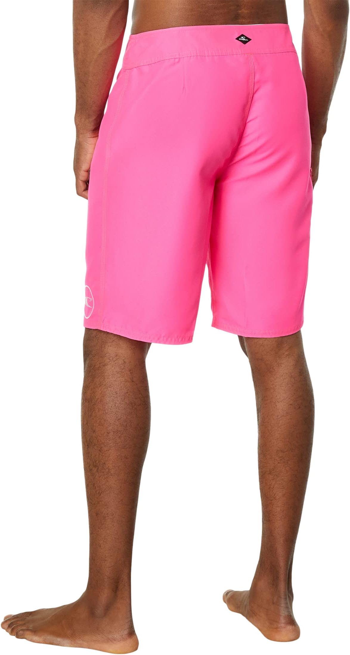 Santa Cruz Solid 2.0 O'Neill Board Shorts, Neon Pink